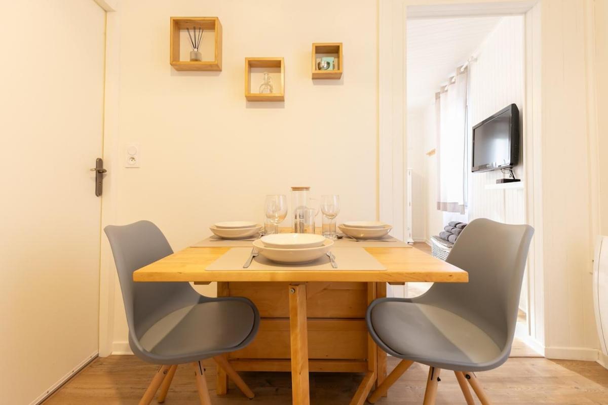 Au Petit Sommet 1 - Appartement Centre Ville 30M2 Modane Bagian luar foto